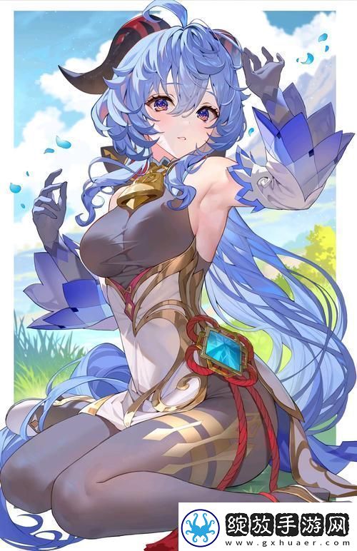 原神甘雨被史莱姆注入sky